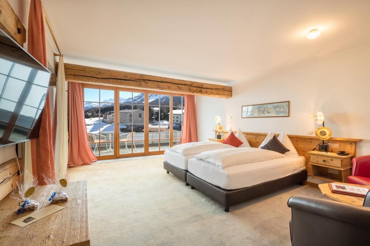 Schweizerhaus Swiss Quality Hotel Maloja Eksteriør billede