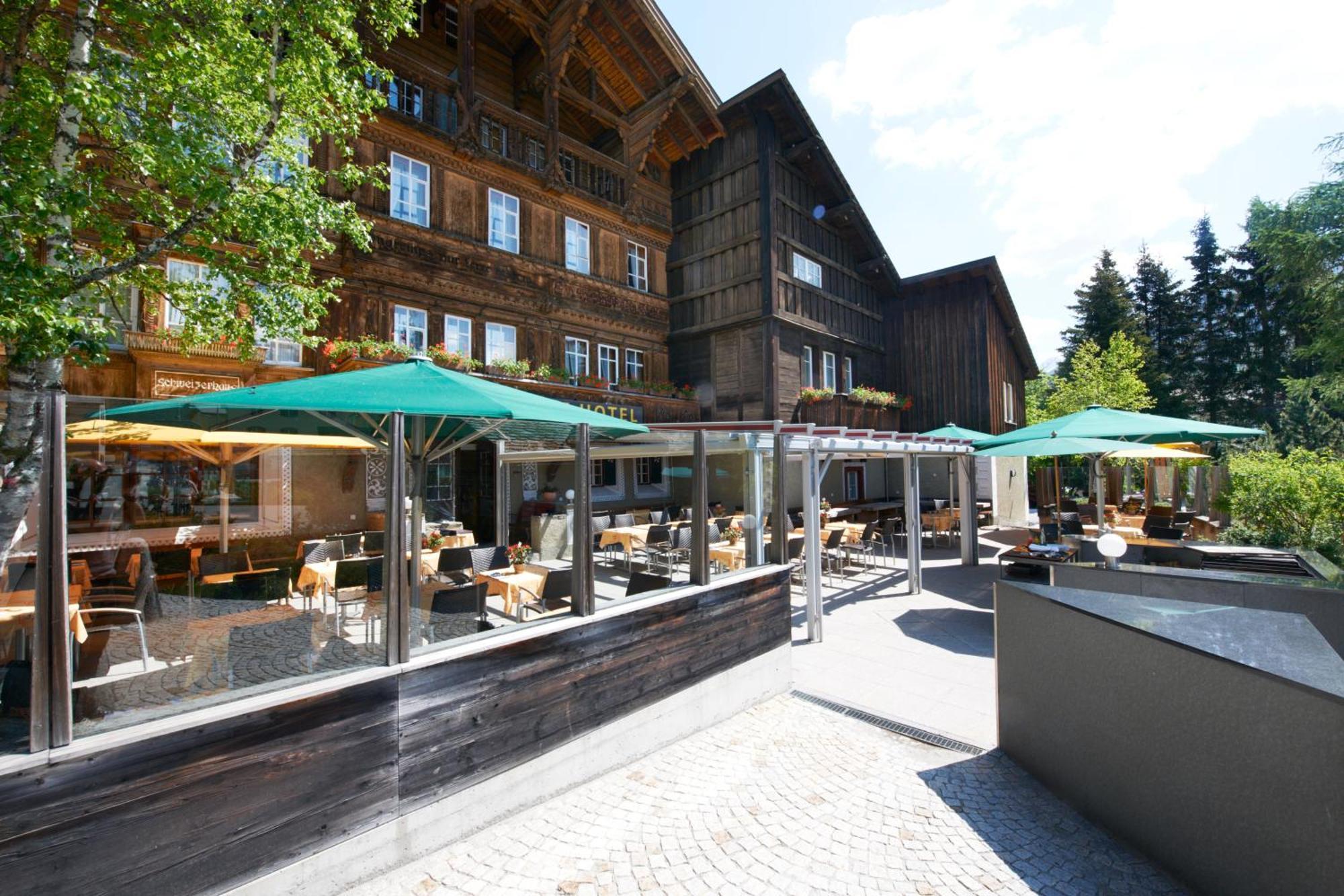 Schweizerhaus Swiss Quality Hotel Maloja Eksteriør billede