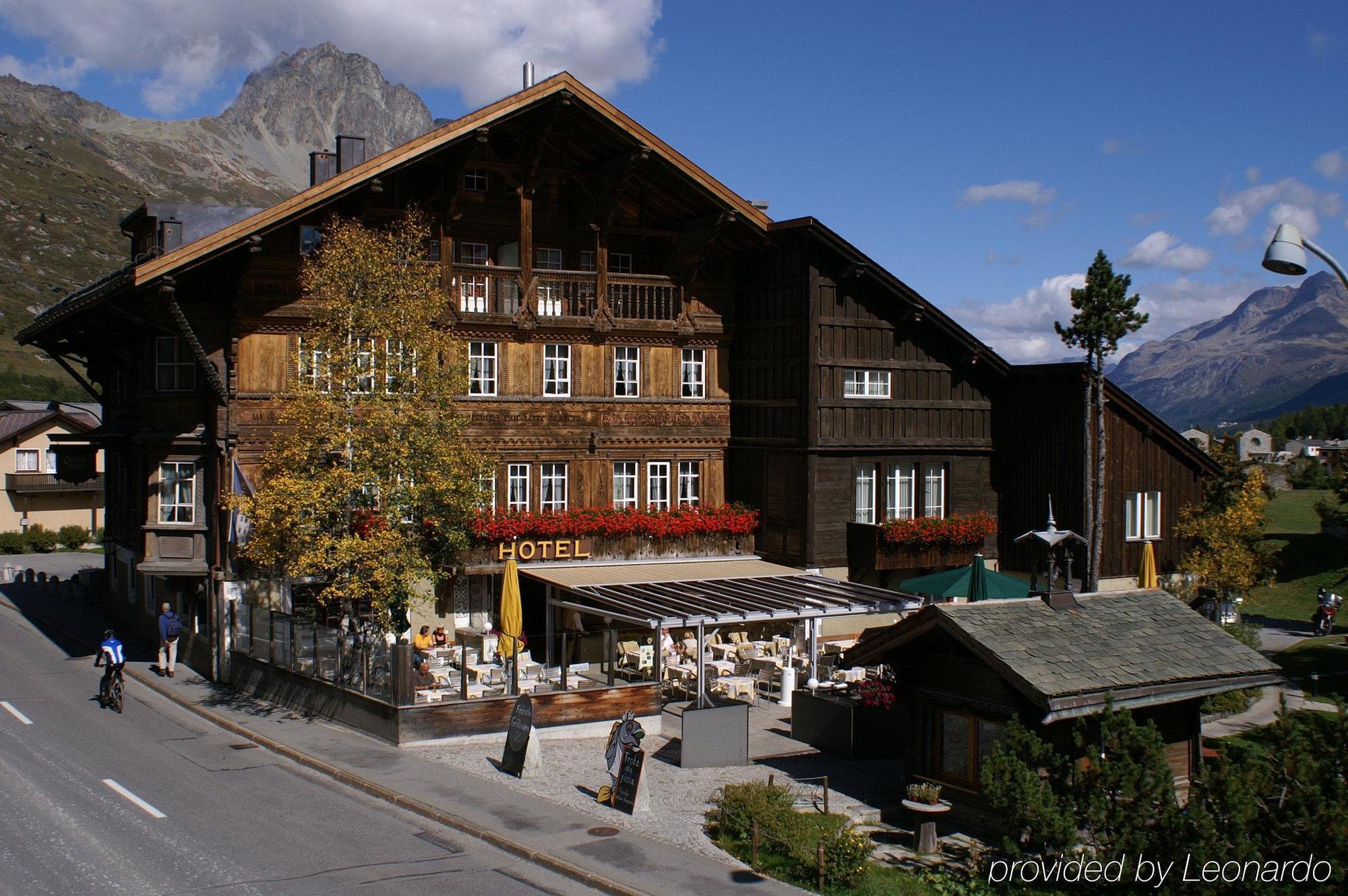 Schweizerhaus Swiss Quality Hotel Maloja Eksteriør billede