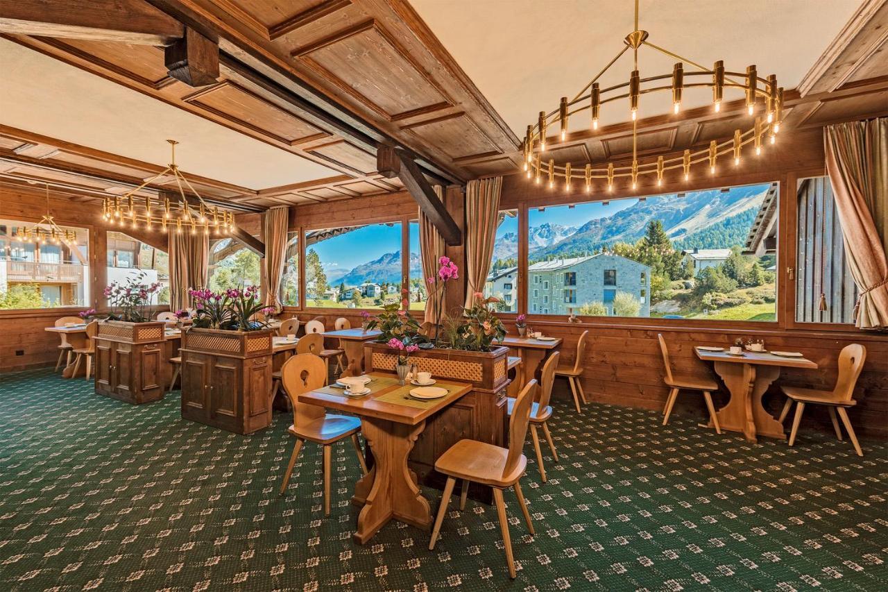Schweizerhaus Swiss Quality Hotel Maloja Eksteriør billede